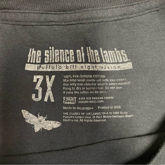 The Silence of the Lambs Tee 3X - Picture 4 of 7